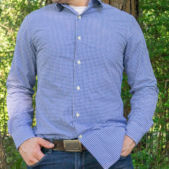 Banana Republic Other - Banana Republic Grant Fit Button Down (blue)